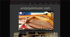 Desktop Screenshot of andyquinmusic.com